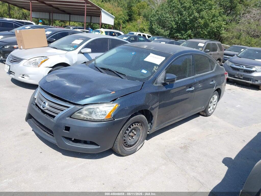 3N1AB7AP2FY355840 2015 NISSAN SENTRA photo no. 2