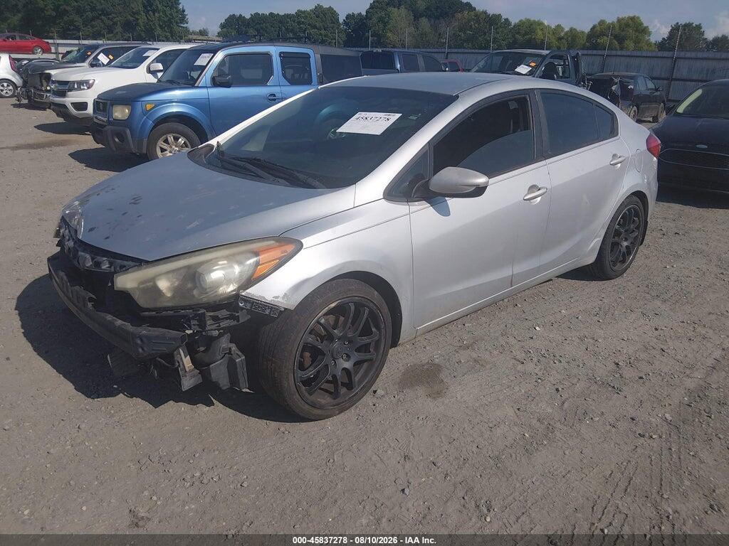 KNAFK4A64F5432632 2015 KIA FORTE photo no. 2