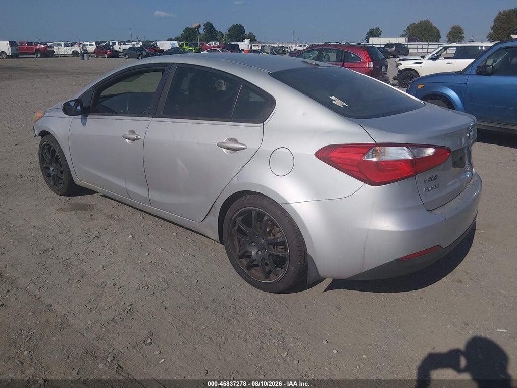 KNAFK4A64F5432632 2015 KIA FORTE photo no. 3