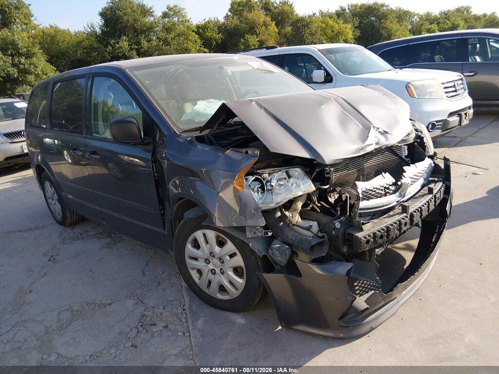 2C4RDGBG5GR345264 2016 DODGE GRAND CARAVAN photo no. 1