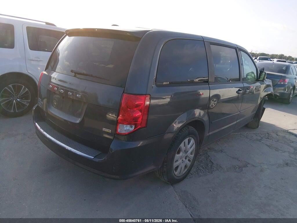 2C4RDGBG5GR345264 2016 DODGE GRAND CARAVAN photo no. 4