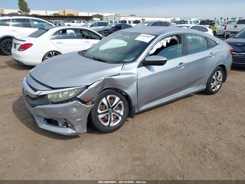 2HGFC2F50GH520187 2016 HONDA CIVIC photo no. 2