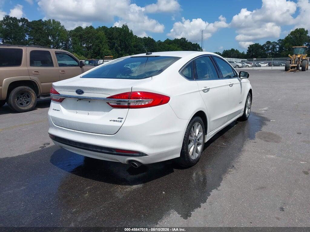 3FA6P0LU3HR359641 2017 FORD FUSION HYBRID photo no. 4
