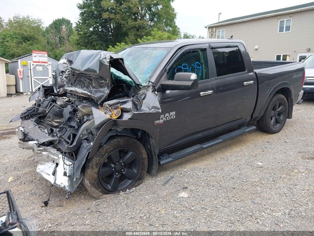 1C6RR7LT5JS213650 2018 RAM 1500 photo no. 2
