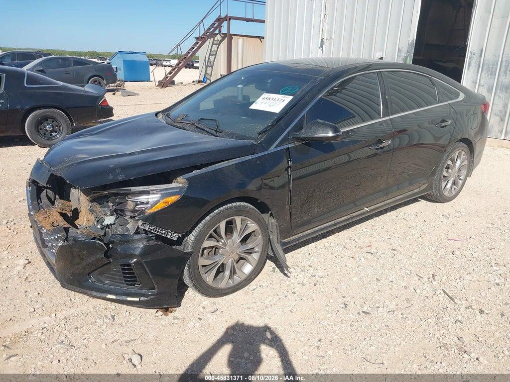 5NPE34AB7KH800451 2019 HYUNDAI SONATA photo no. 2