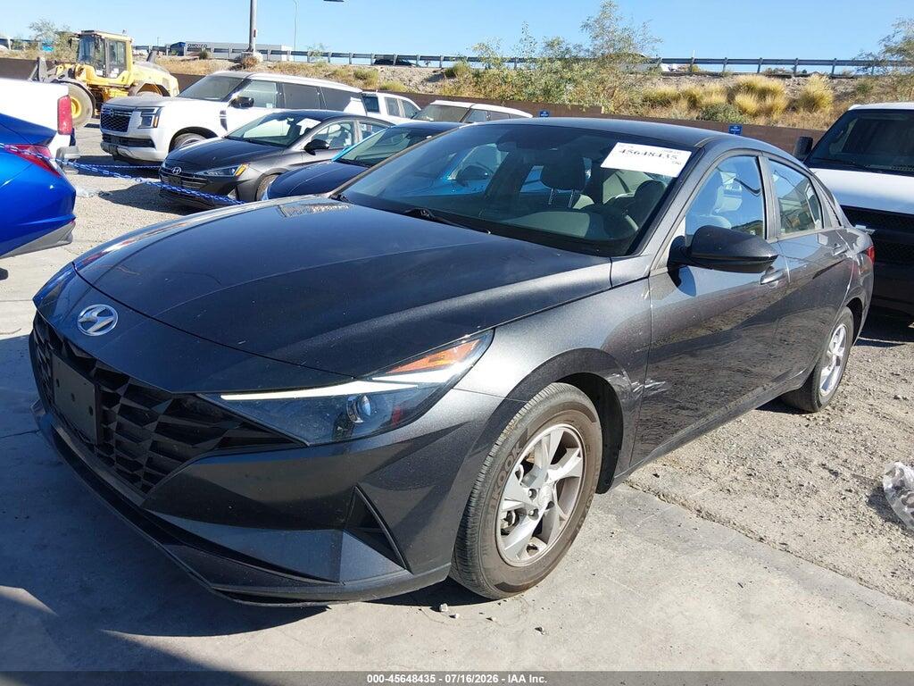 5NPLL4AG0MH045892 2021 HYUNDAI ELANTRA photo no. 2