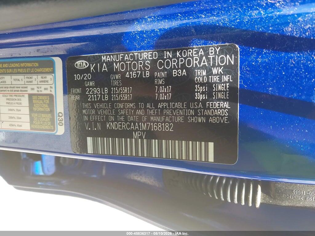 KNDERCAA1M7168182 2021 KIA SELTOS photo no. 9