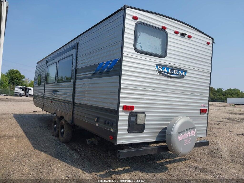 4X4TSMB29NA331815 2022 FOREST RIVER SALEM TRAVEL TRAILER photo no. 3