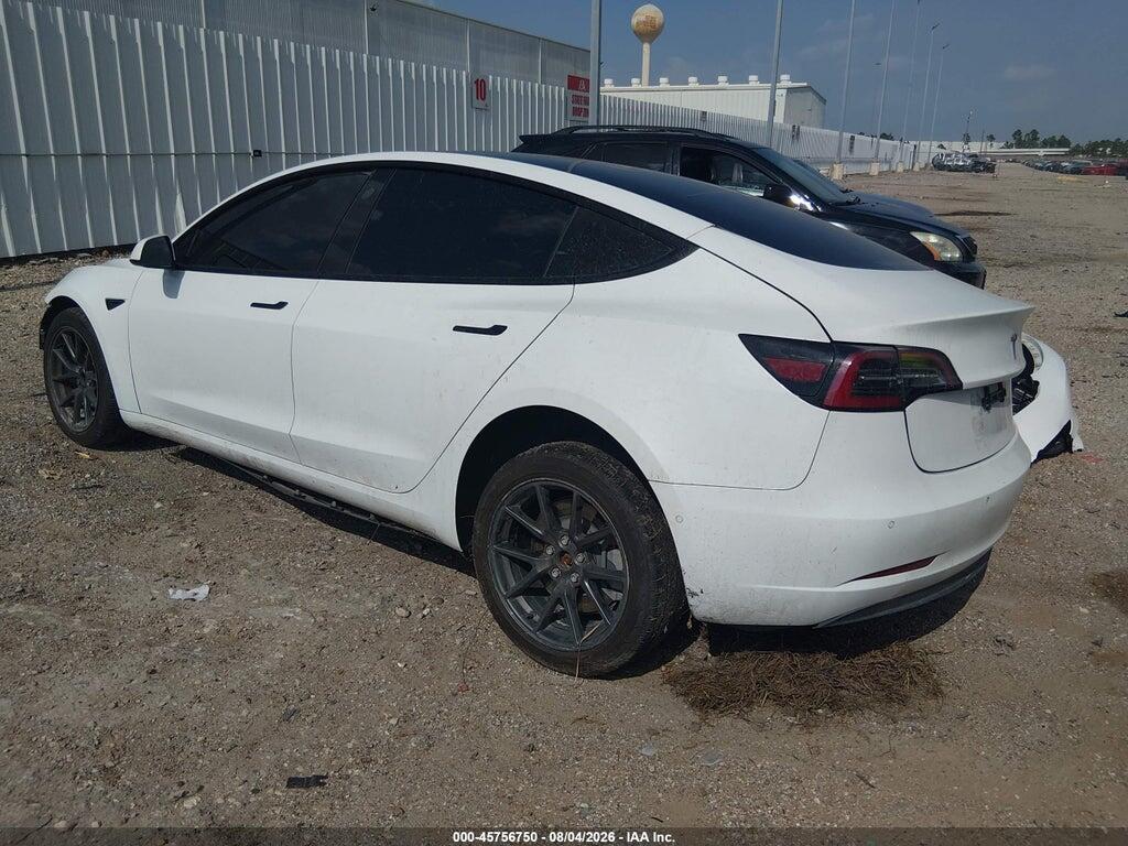 5YJ3E1EA1NF160581 2022 TESLA MODEL 3 photo no. 3