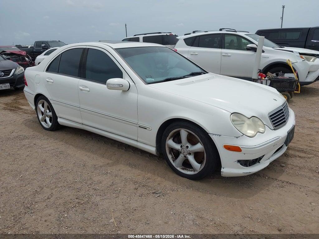 2006 MERCEDES-BENZ C 230 WDBRF52H26F752986