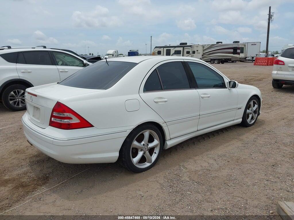 WDBRF52H26F752986 2006 MERCEDES-BENZ C 230 photo no. 4