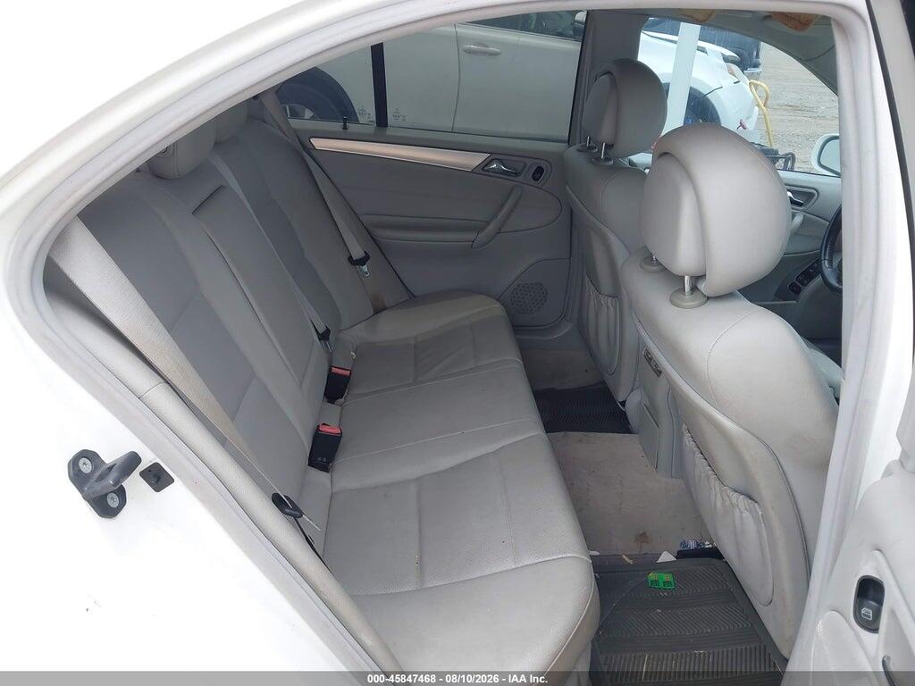 WDBRF52H26F752986 2006 MERCEDES-BENZ C 230 photo no. 8