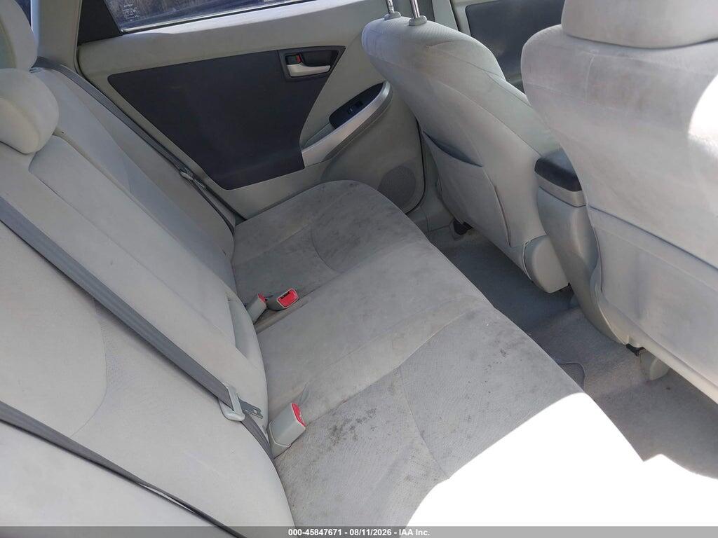 JTDKN3DU3A0201109 2010 TOYOTA PRIUS photo no. 8