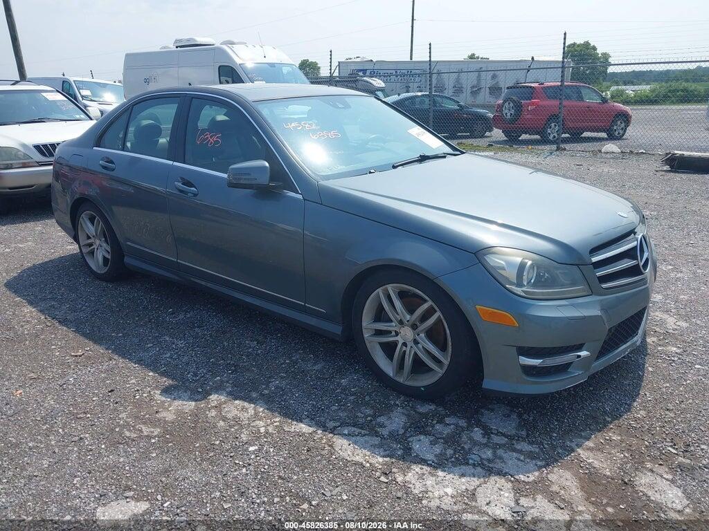 WDDGF8BB1CR229903 2012 MERCEDES-BENZ C 300 photo no. 1