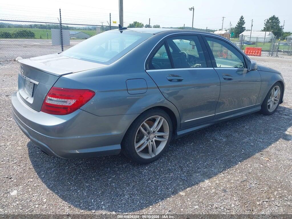 WDDGF8BB1CR229903 2012 MERCEDES-BENZ C 300 photo no. 4