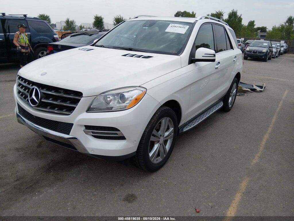 4JGDA5HB2EA292202 2014 MERCEDES-BENZ ML 350 photo no. 2