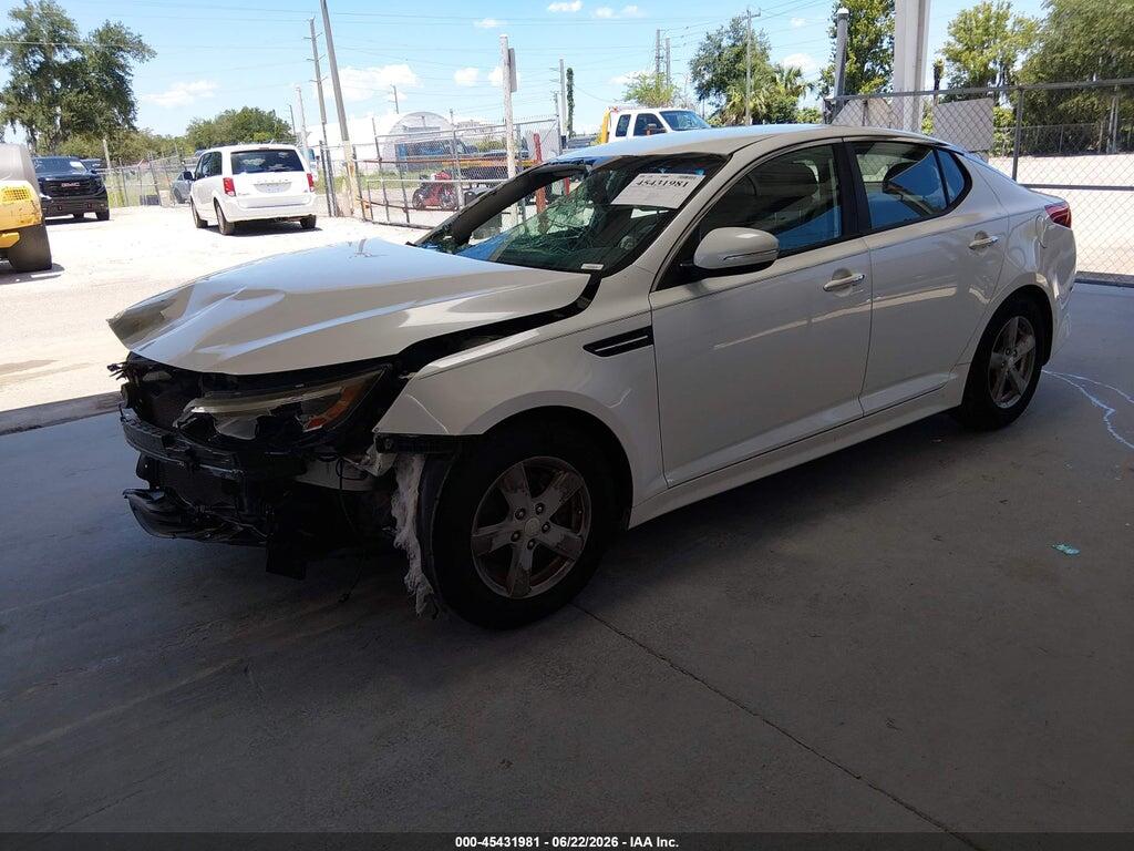 KNAGM4A72F5659759 2015 KIA OPTIMA photo no. 2