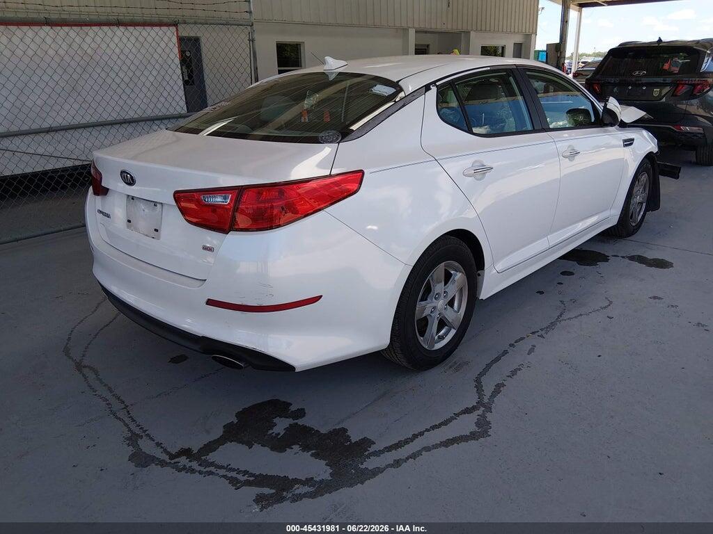 KNAGM4A72F5659759 2015 KIA OPTIMA photo no. 4