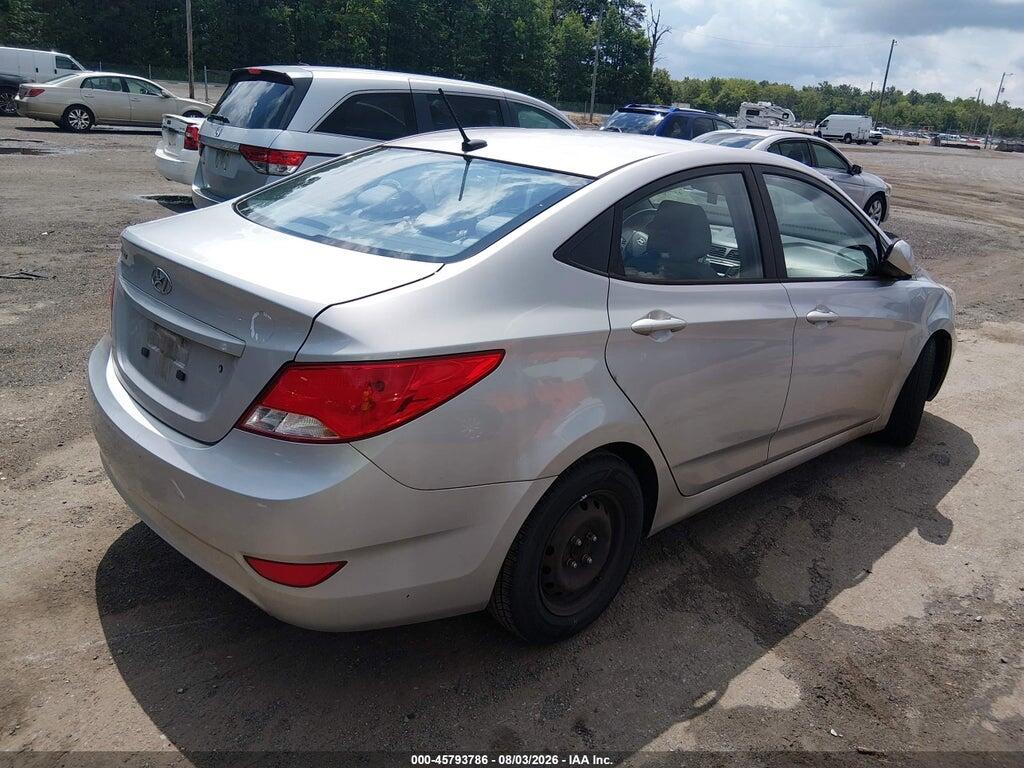 KMHCT4AE8GU009887 2016 HYUNDAI ACCENT photo no. 4