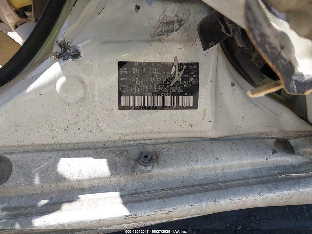 4S4BSANC1G3229352 2016 SUBARU OUTBACK photo no. 9