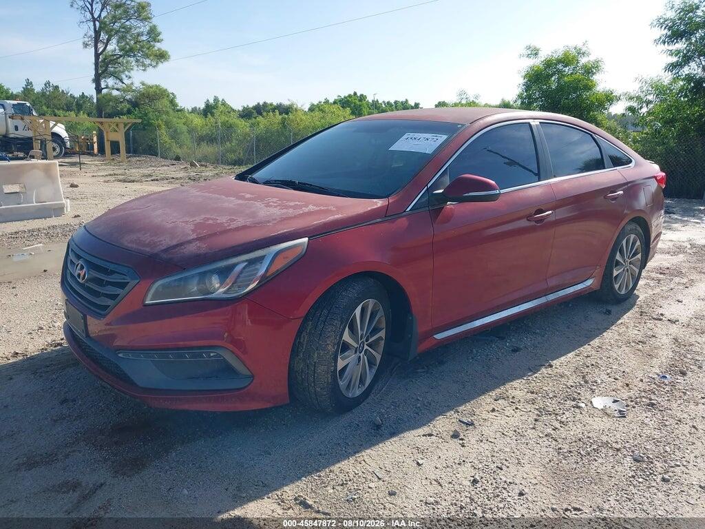5NPE34AF2GH316486 2016 HYUNDAI SONATA photo no. 2