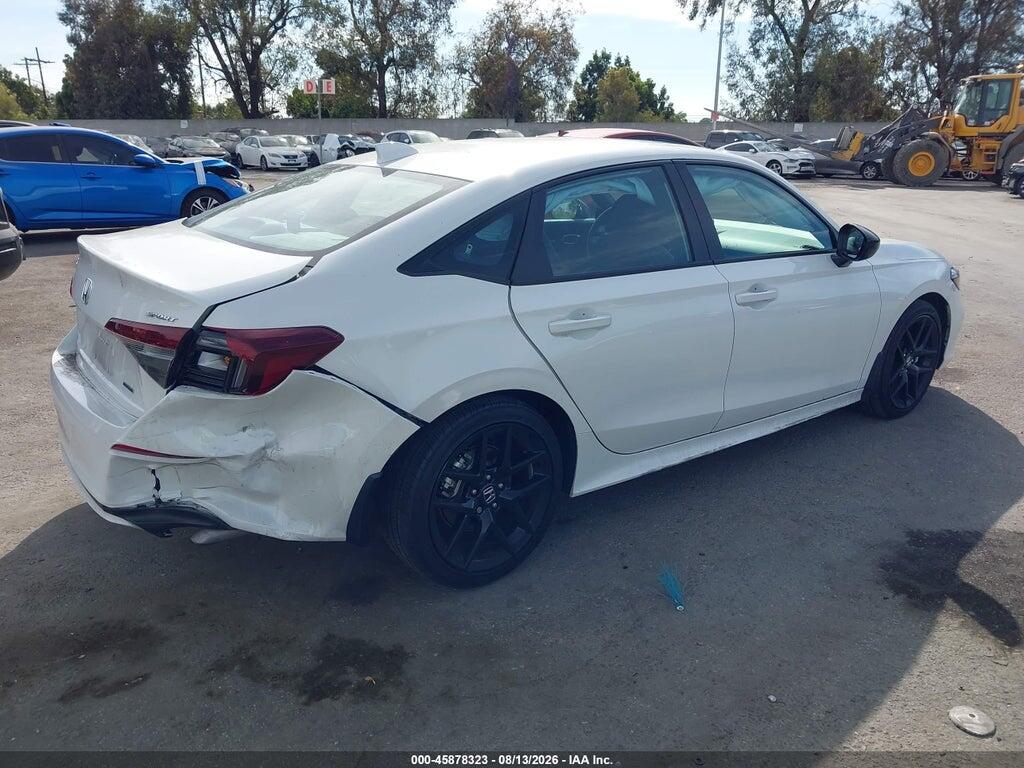 2HGFE4F86SH345324 2025 HONDA CIVIC HYBRID photo no. 4