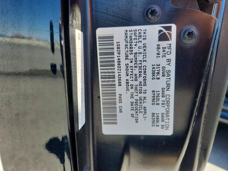 1G8ZP14802Z142608 2002 SATURN SC1 photo no. 12