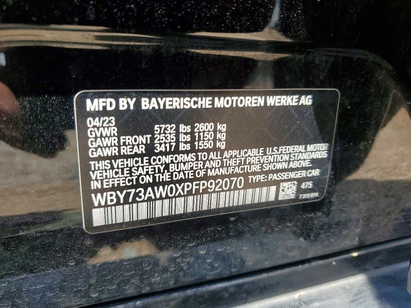 2023 BMW I4 EDRIVE 40 — Фото 13 из 13