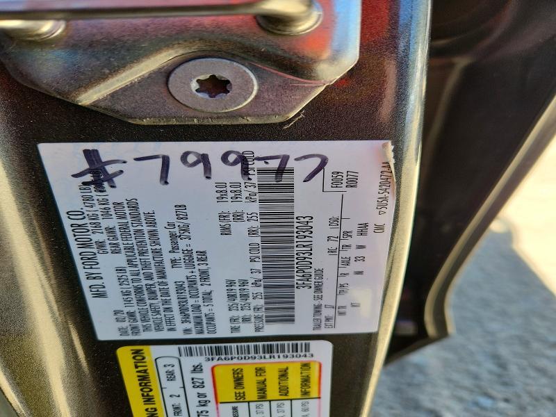 2020 FORD FUSION TITANIUM — Фото 13 из 13
