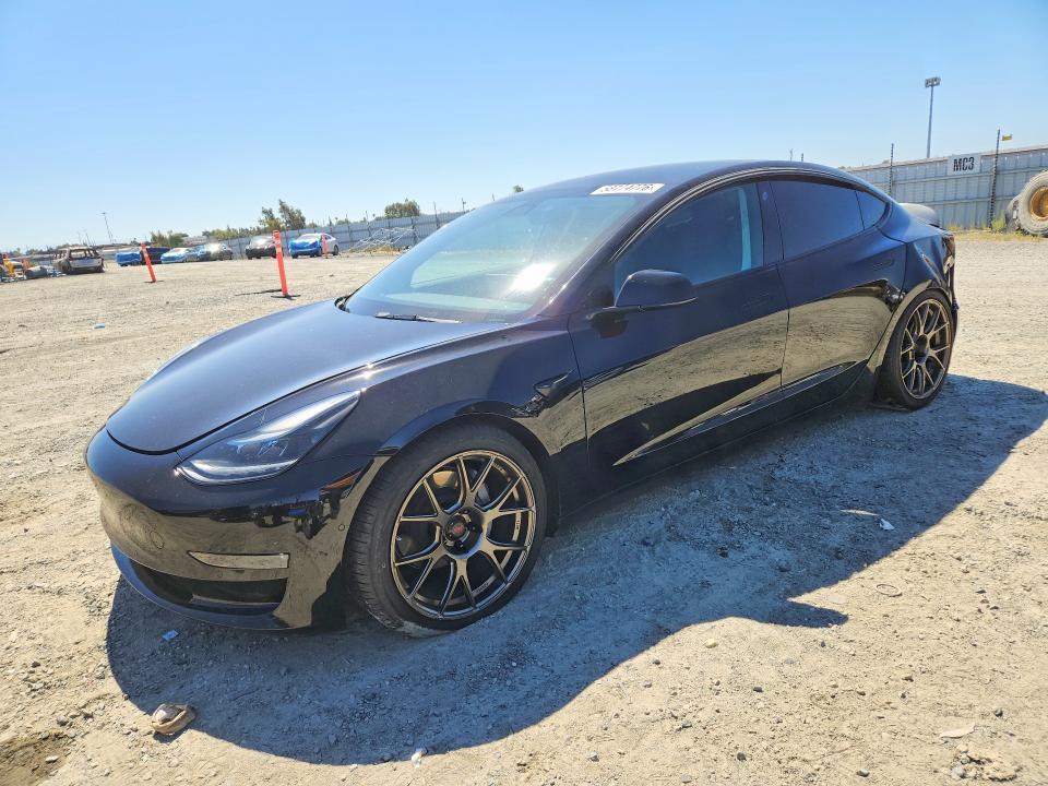 5YJ3E1EB5NF123591 2022 TESLA MODEL 3 photo no. 1