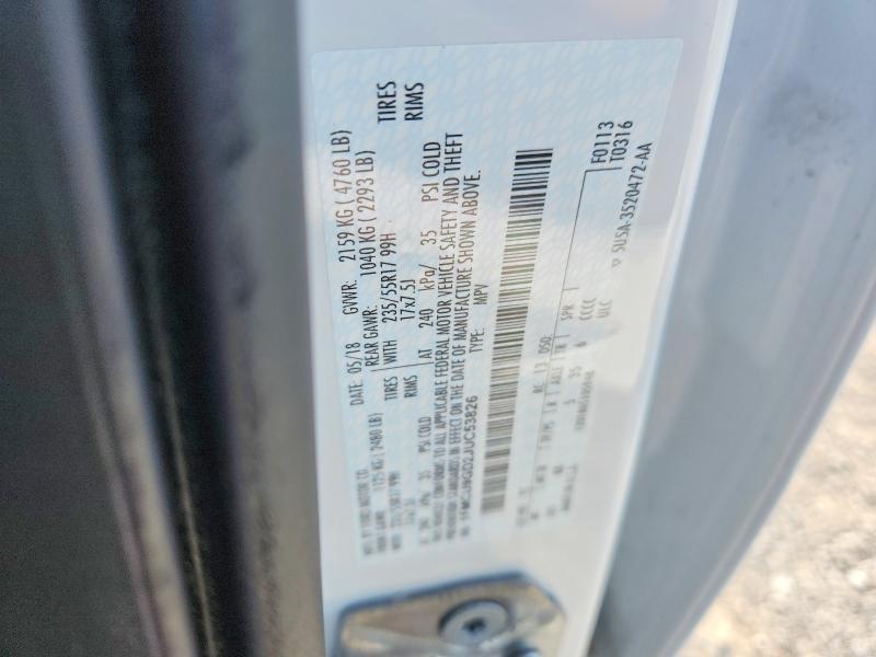 1FMCU9GD2JUC53826 2018 FORD ESCAPE photo no. 12