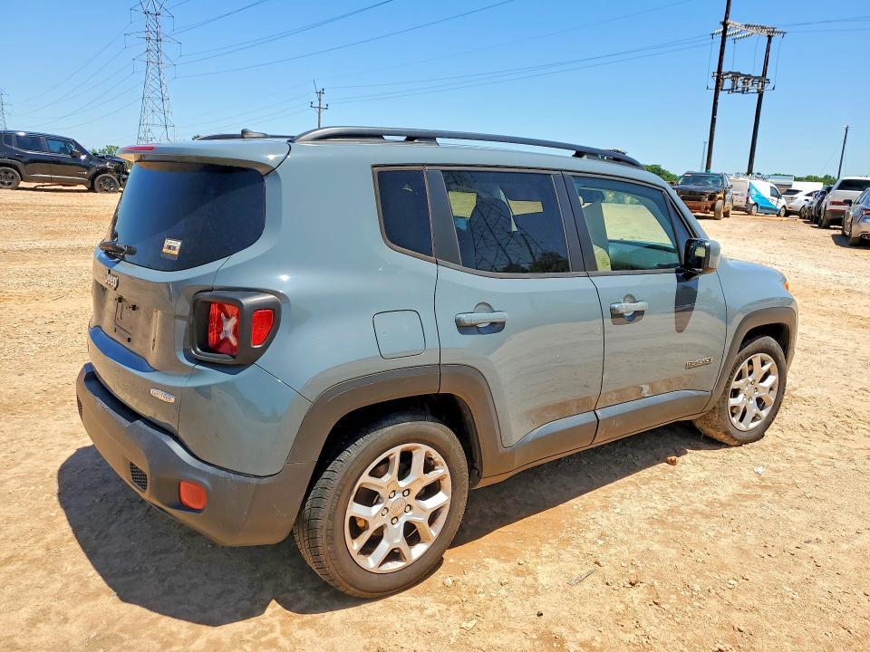 2017 JEEP RENEGADE LATITUDE — Фото 3 из 12