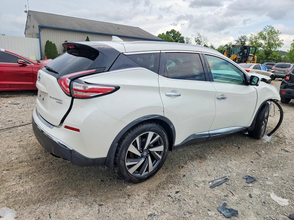 2017 NISSAN MURANO PLATINUM — Фото 3 из 14