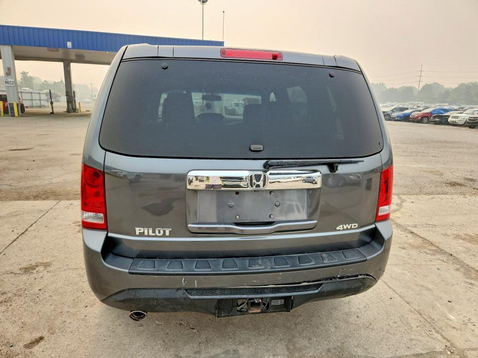 2012 HONDA PILOT EXL — Фото 6 из 13