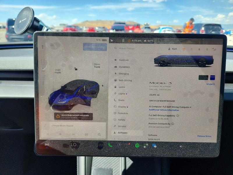 5YJ3E1EB3RF809490 2024 TESLA MODEL 3 photo no. 9