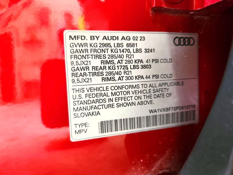 2023 AUDI Q7 PRESTIGE — Фото 14 из 14