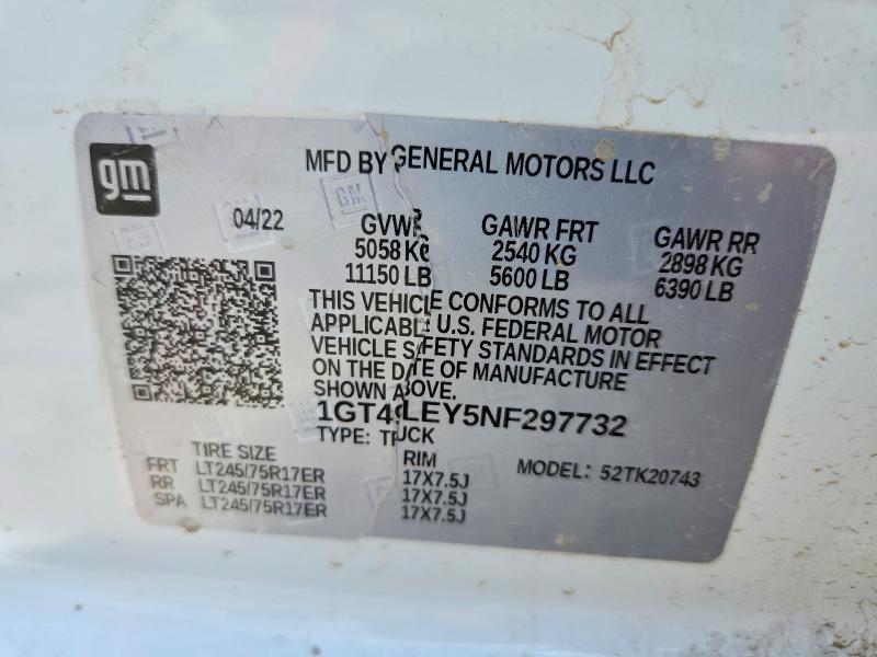 2022 GMC SIERRA K2500 HEAVY DUTY — Фото 12 из 12