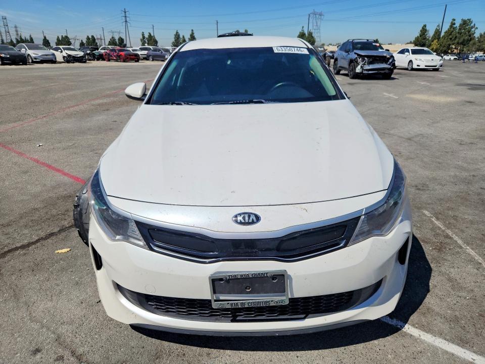 2017 KIA OPTIMA HYBRID — Фото 5 из 12