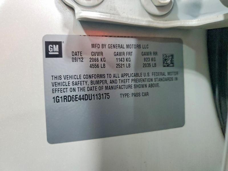 1G1RD6E44DU113175 2013 CHEVROLET VOLT photo no. 12