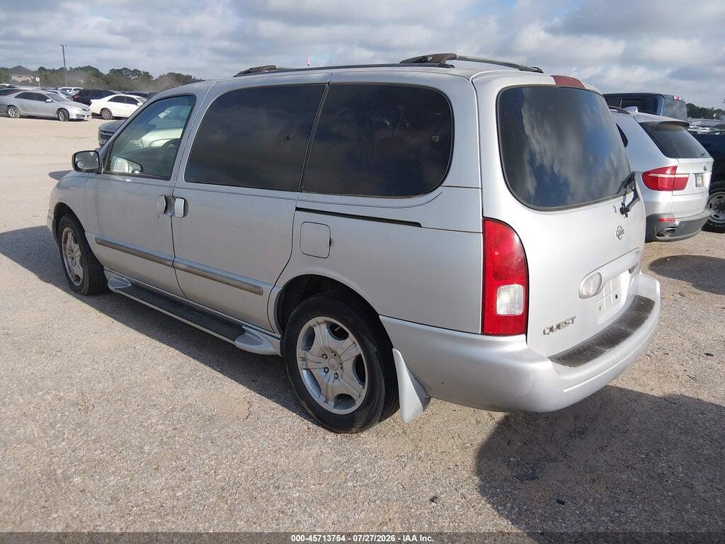 4N2ZN15TX2D818880 2002 NISSAN QUEST photo no. 3