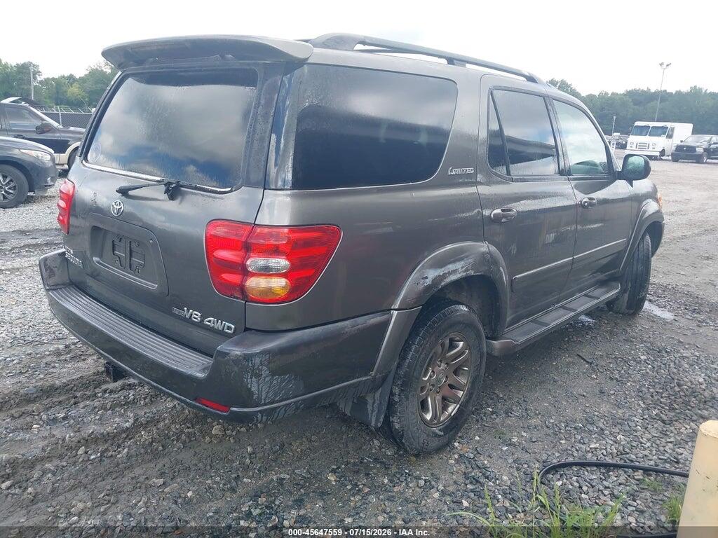 5TDBT48A94S217487 2004 TOYOTA SEQUOIA photo no. 4