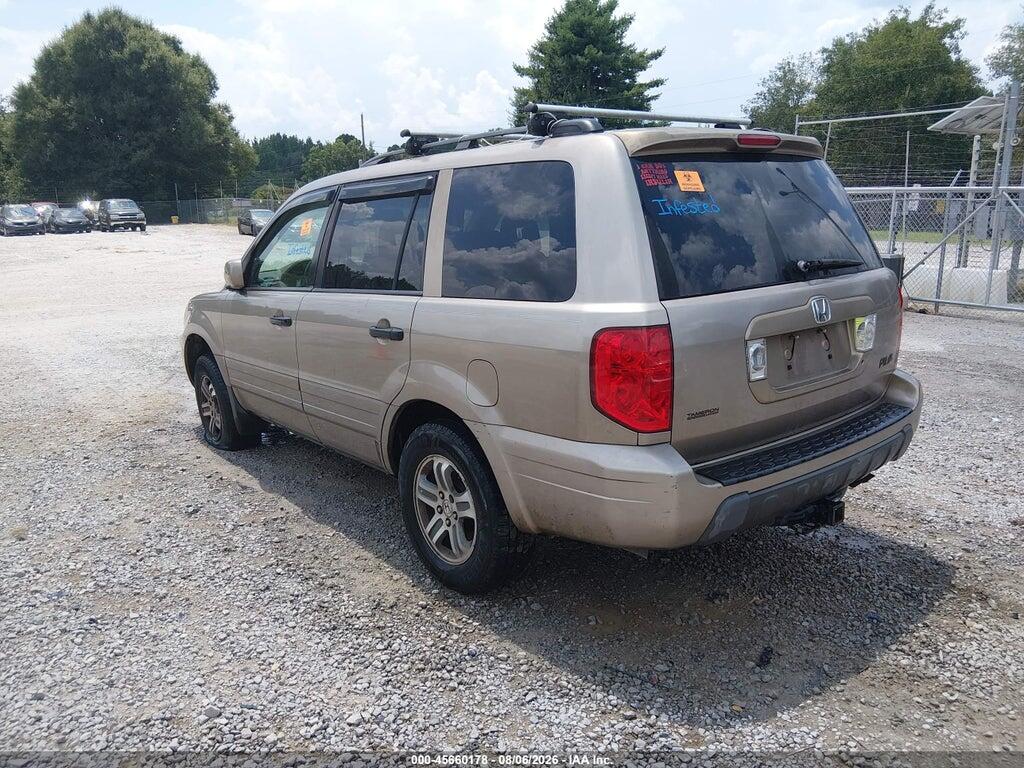 2HKYF18554H583584 2004 HONDA PILOT photo no. 3