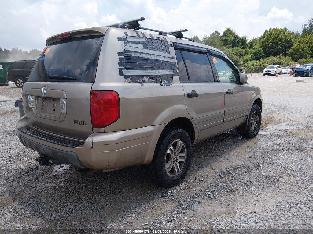 2HKYF18554H583584 2004 HONDA PILOT photo no. 4