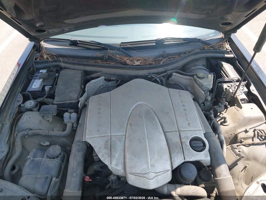 1C3AN69L24X024291 2004 CHRYSLER CROSSFIRE photo no. 10
