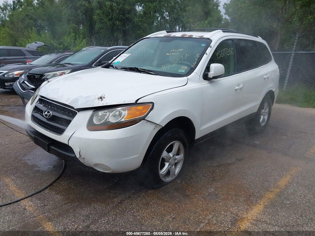 5NMSG13D37H052550 2007 HYUNDAI SANTA FE photo no. 2