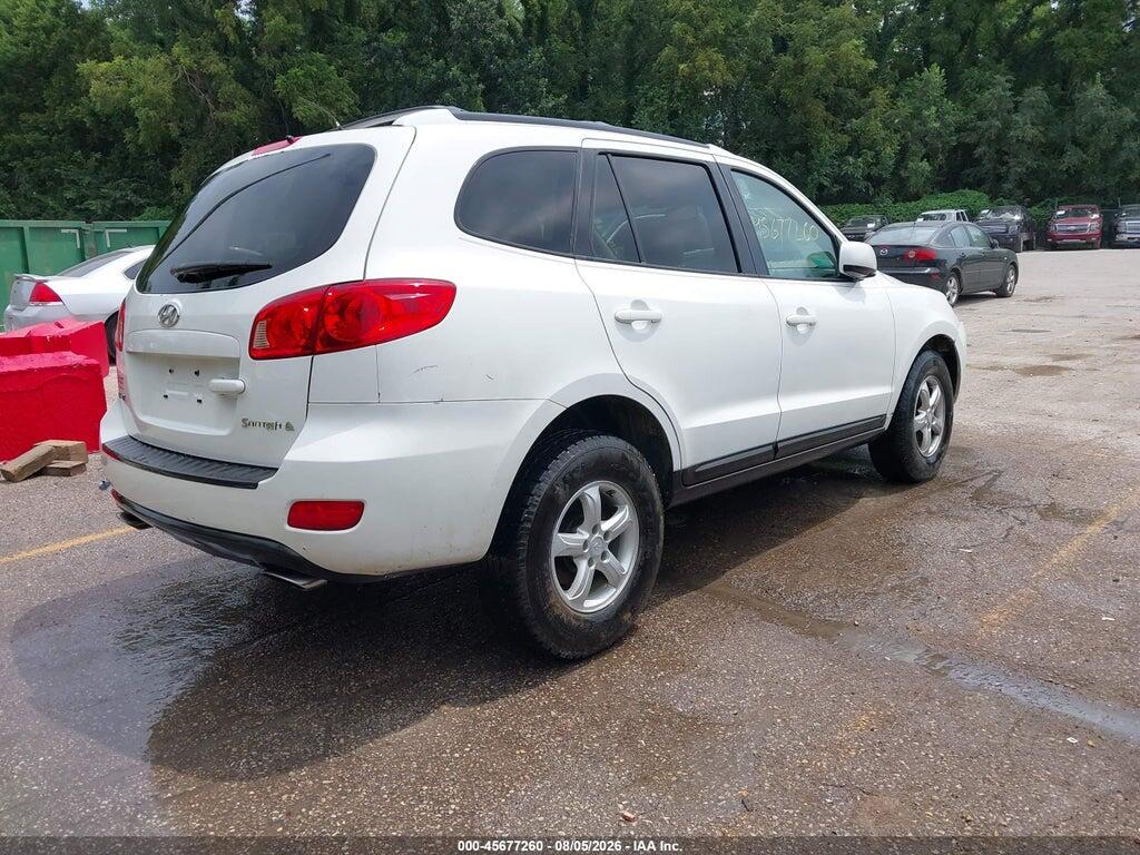 5NMSG13D37H052550 2007 HYUNDAI SANTA FE photo no. 4