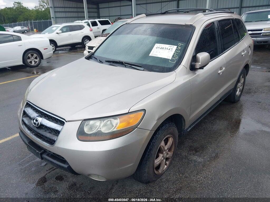 5NMSG13D07H069869 2007 HYUNDAI SANTA FE photo no. 2