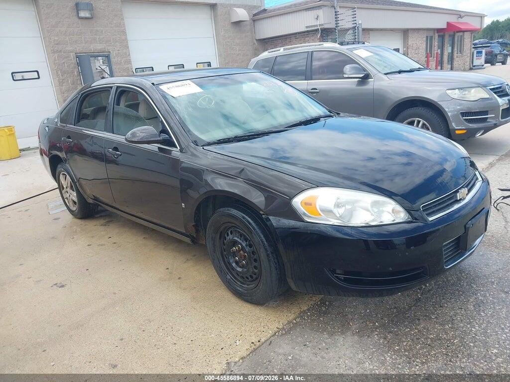 2008 CHEVROLET IMPALA 2G1WB58K389175666