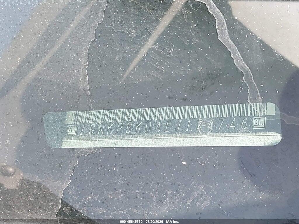 1GNKRGKD4EJ184746 2014 CHEVROLET TRAVERSE photo no. 9