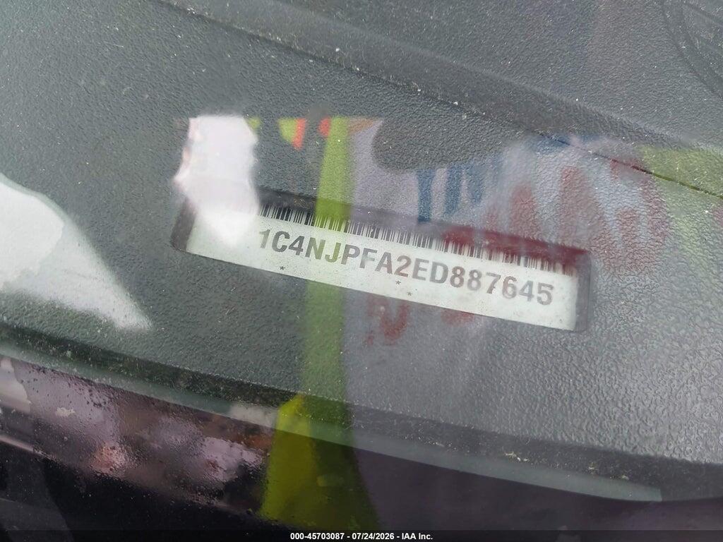 1C4NJPFA2ED887645 2014 JEEP PATRIOT photo no. 9